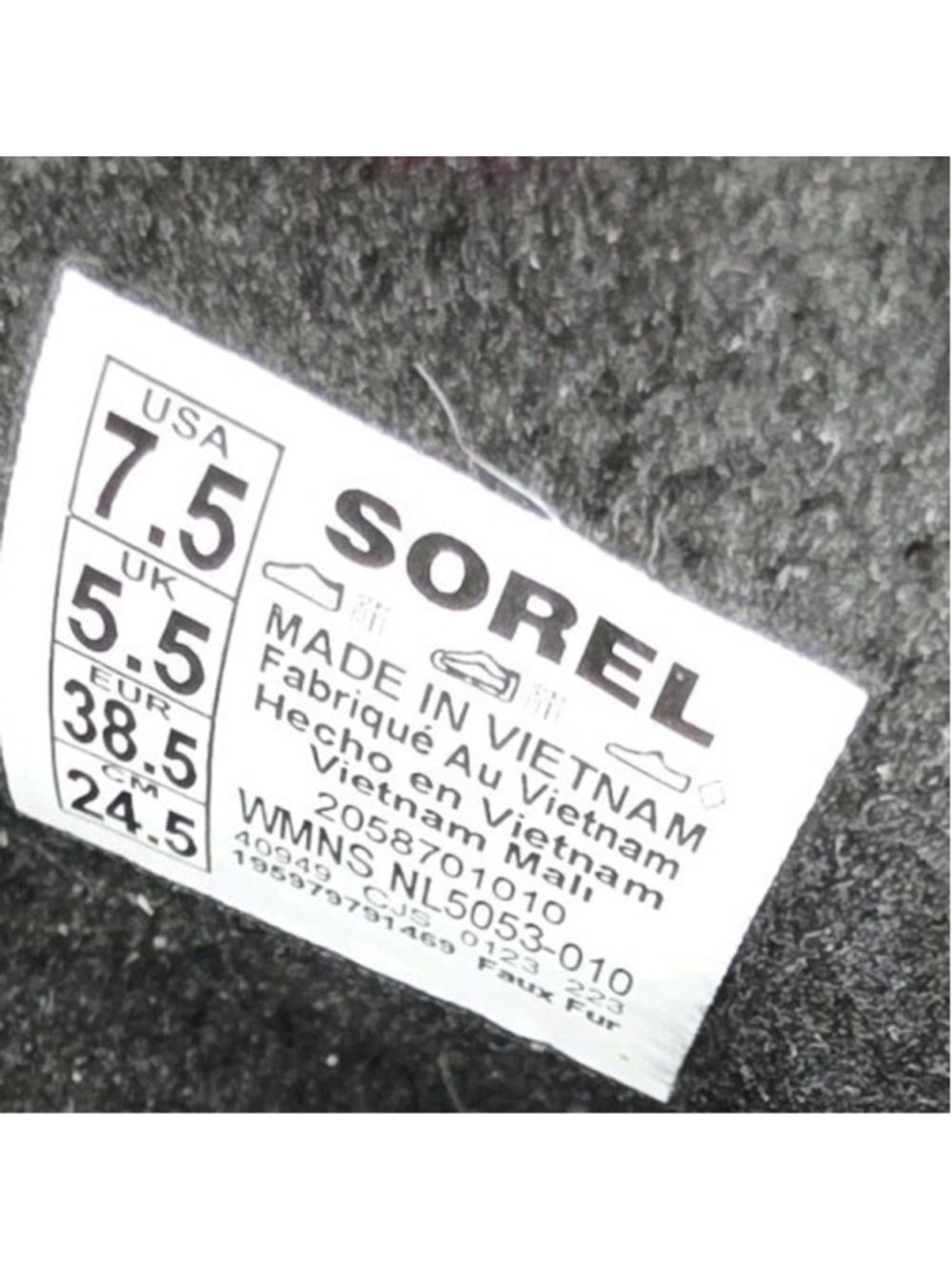 Sorel ONA RMX Black Puffy Waterproof Insulated Slip On Shoes Mules Women's 7.5 - Picture 6 of 7